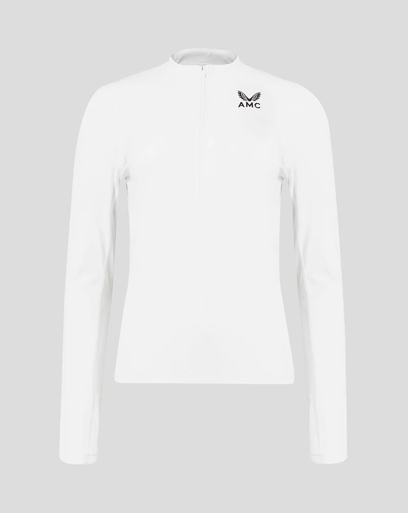 كاستور AMC Women's Performance Half Zip - White